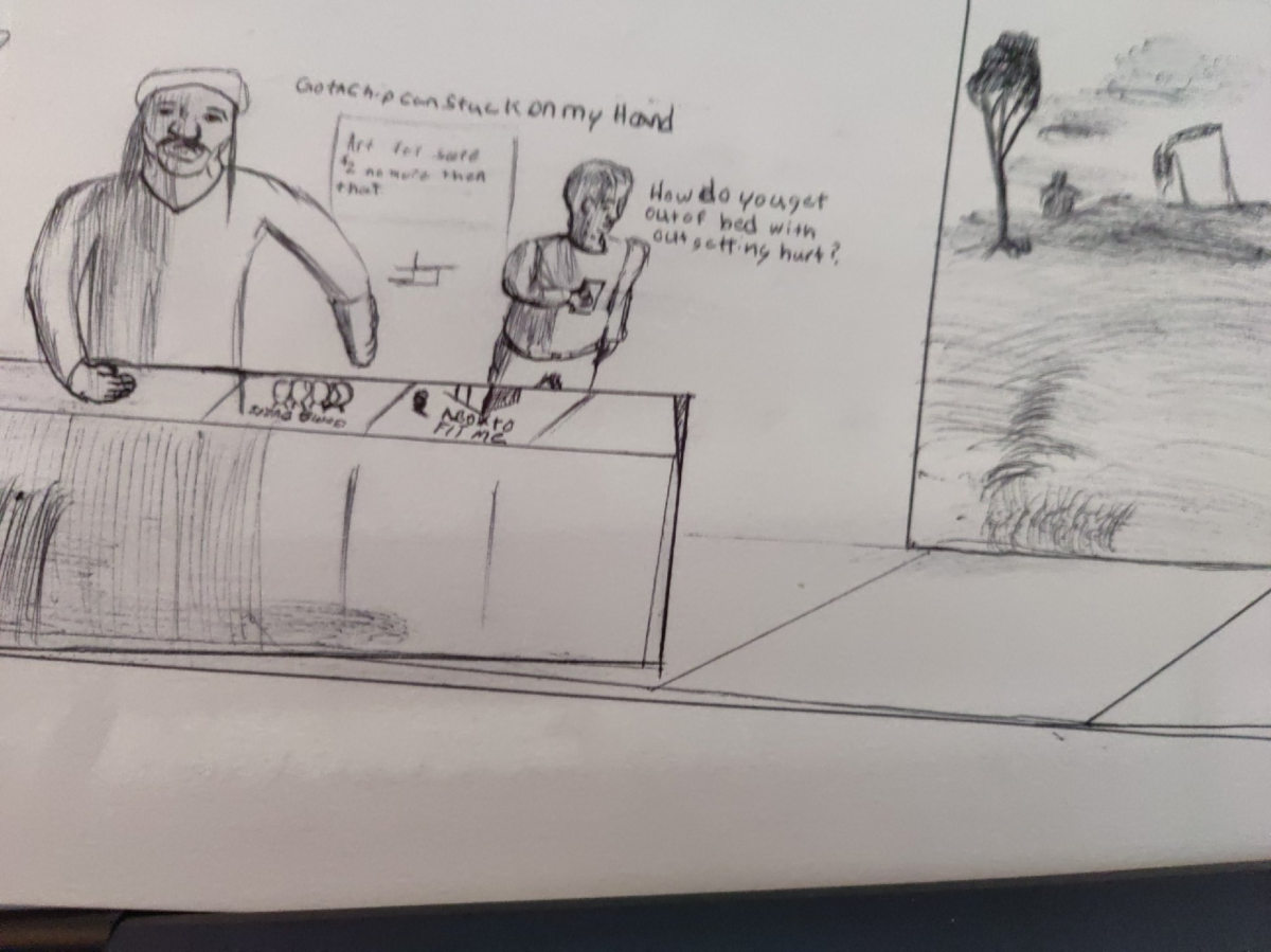 Comic entries of the away forward ink the path