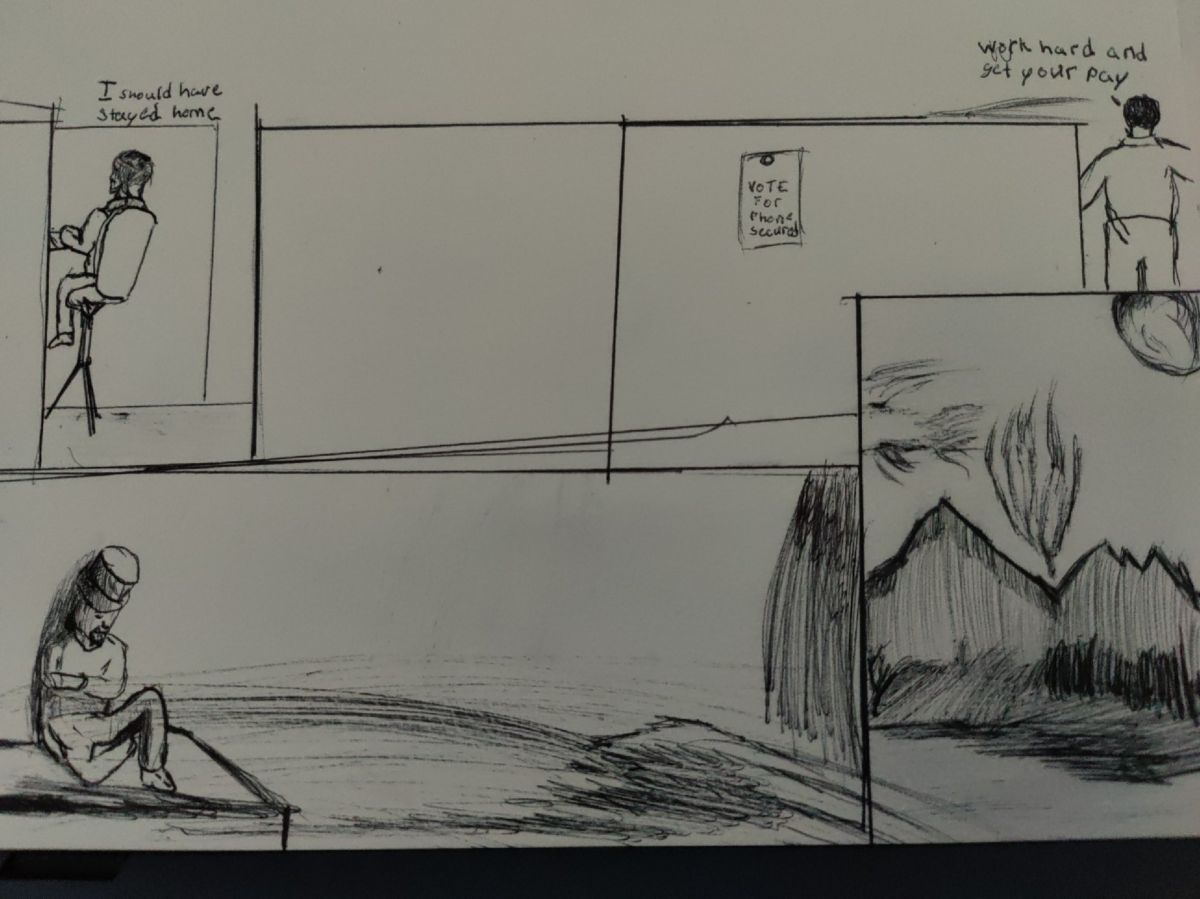 Comic entries of the away forward ink the path