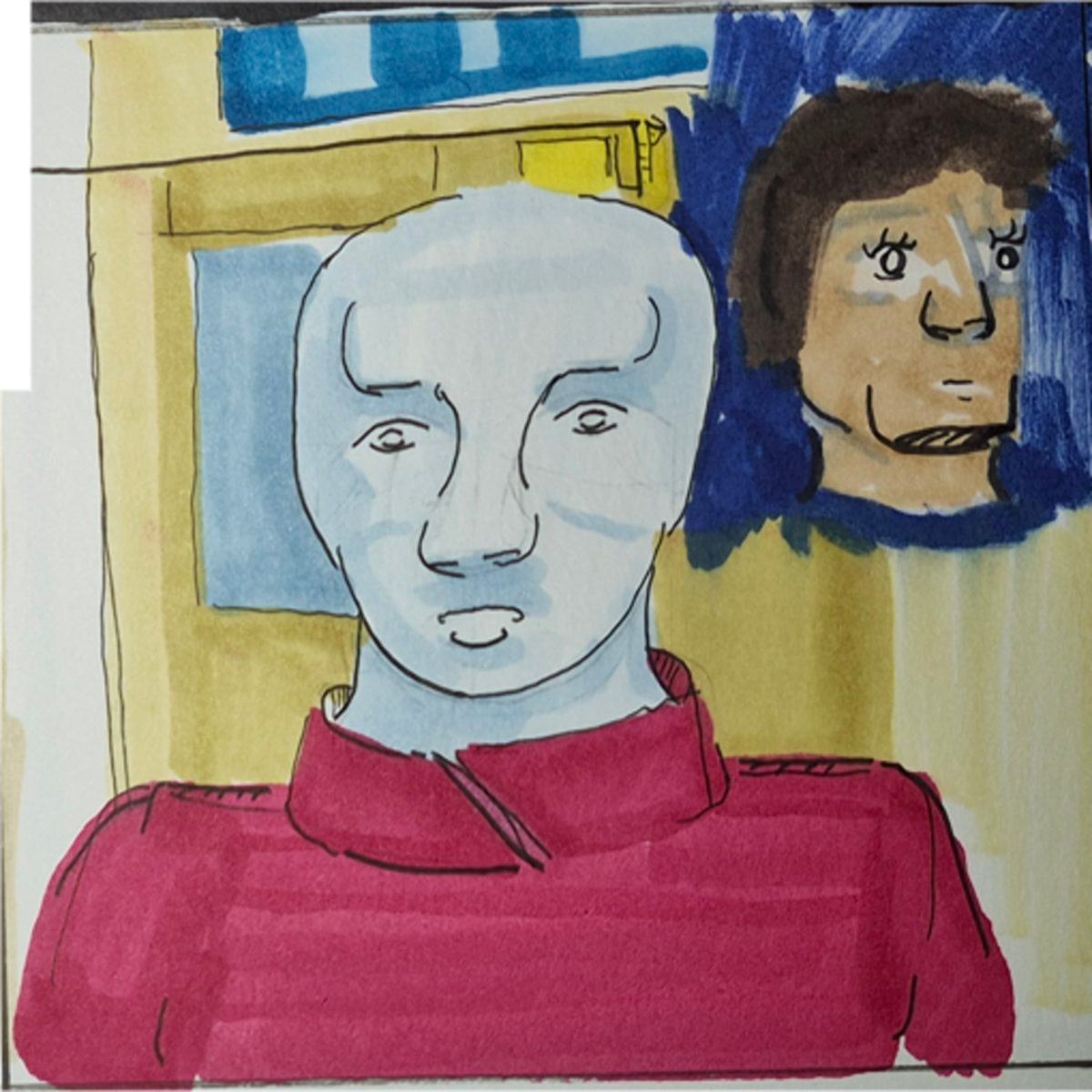 Inked Path: the reset is basic,
Amongst the frames, away-ink, comic art, comic strips, inkedpath, late to the party, puzzlement, Quibbles of the scribbles, the clone did it, used or not, webcomic