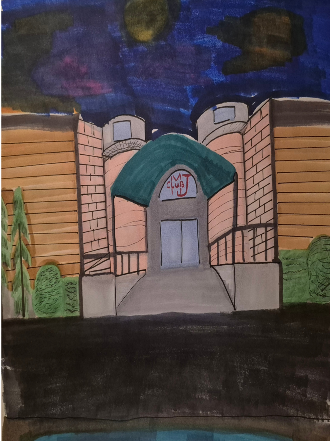 Inked Path: A Bad Bunny Super Dancing Clone, comic art, comic strips, inkedpath, late to the party, puzzlement, Quibbles of the scribbles, the clone did it, used or not, webcomic.