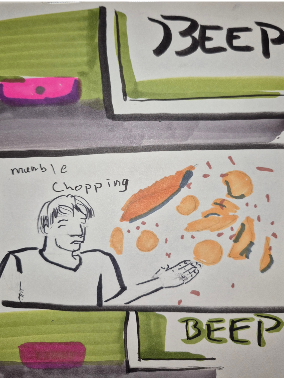 Inked Path: Imagination and Storytelling as Unifying Elements, comic art, comic strips, inkedpath, late to the party, puzzlement, Quibbles of the scribbles, the clone did it, used or not, webcomic.