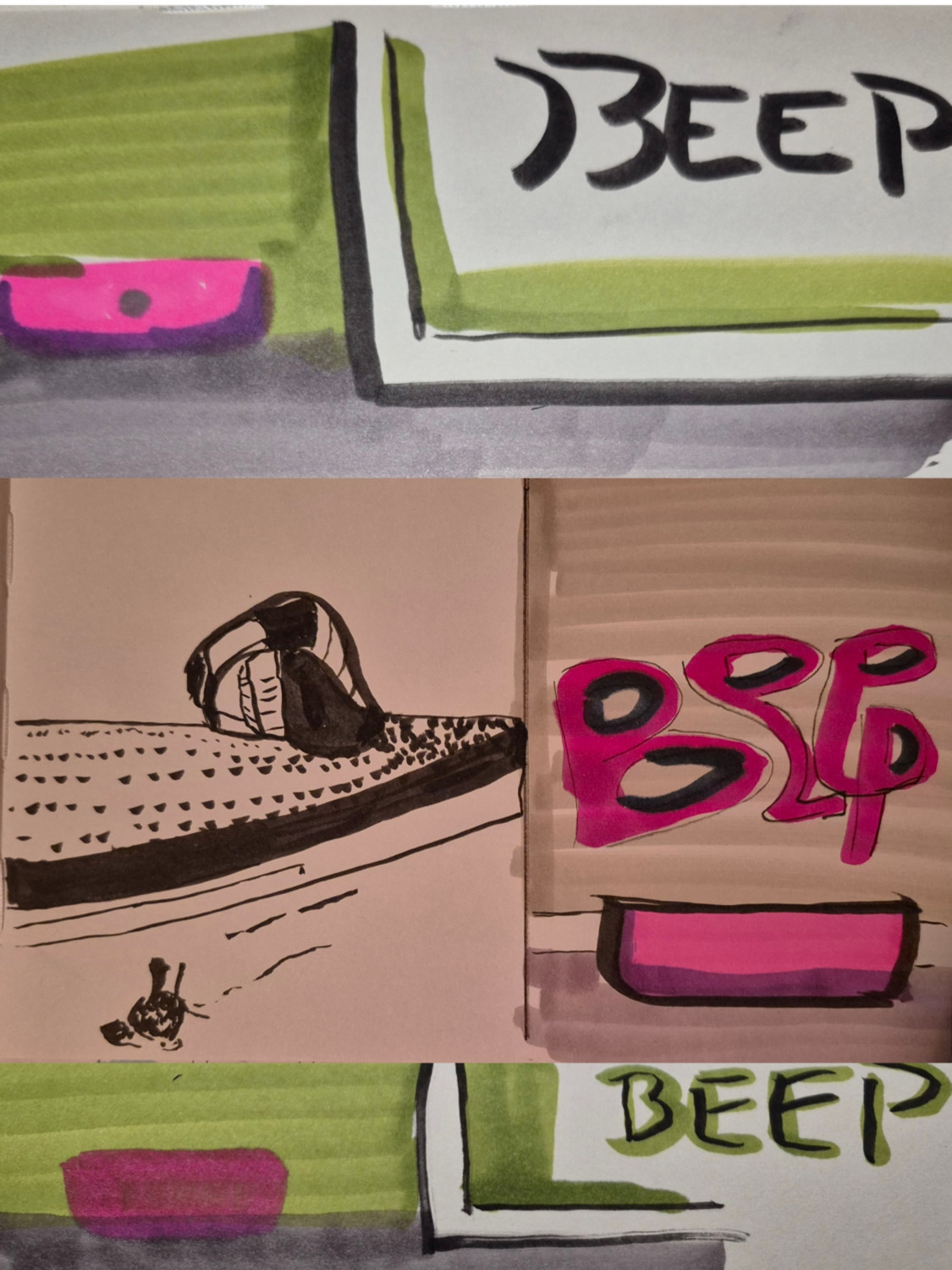 Inked Path: Majority of Contributions Shape the Journey, comic art, comic strips, inkedpath, late to the party, puzzlement, Quibbles of the scribbles, the clone did it, used or not, webcomic.