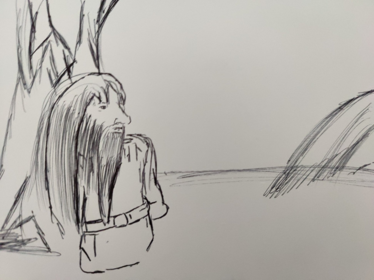 Inked path: Catalyzes without suppressibility,  Amongst the frames, away-ink, comic art, comic strips, inkedpath, late to the party, puzzlement, Quibbles of the scribbles, the clone did it, used or not, webcomic