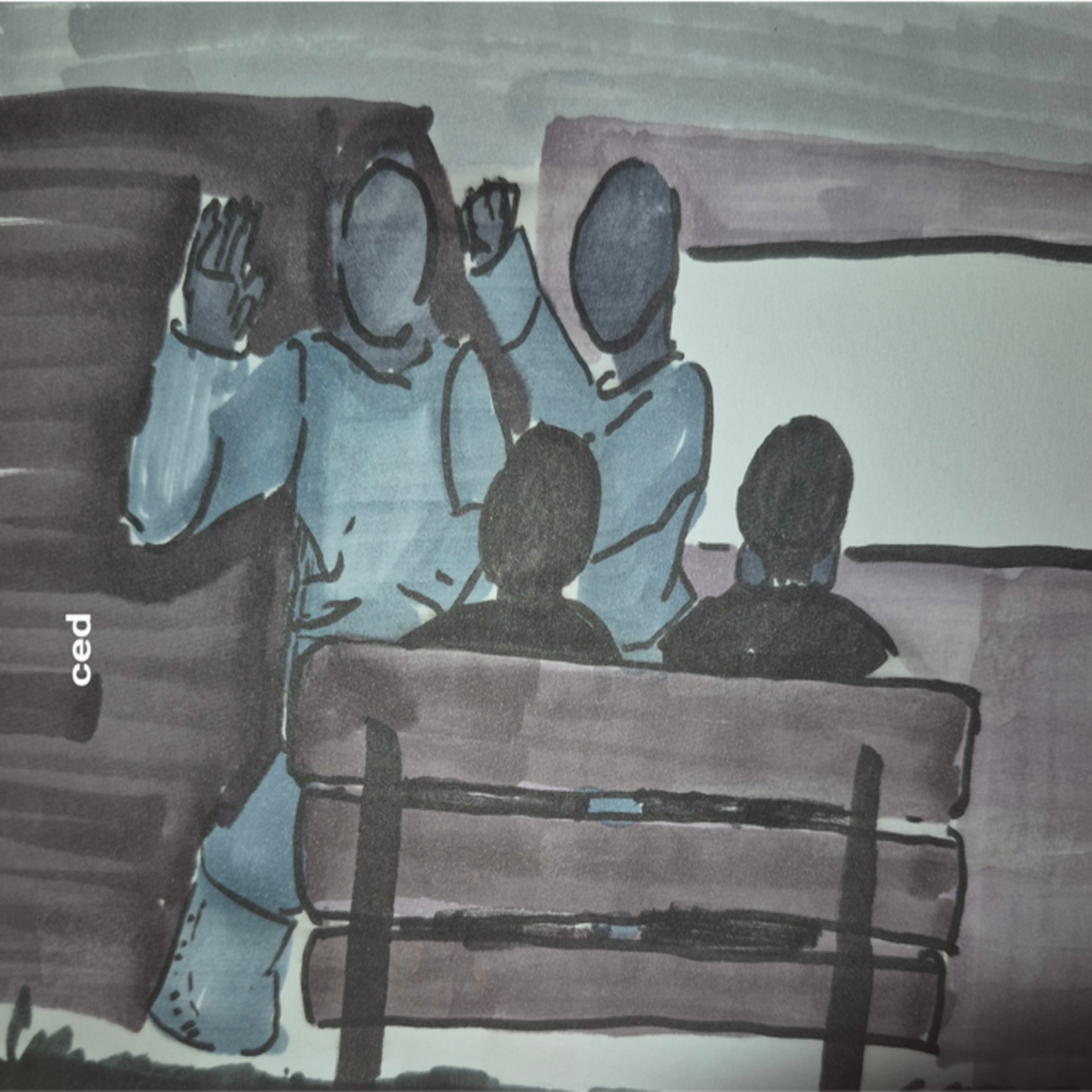 Inked Path: Faded Control of the Fake,  Amongst the frames, away-ink, comic art, comic strips, inkedpath, late to the party, puzzlement, Quibbles of the scribbles, the clone did it, used or not, webcomic