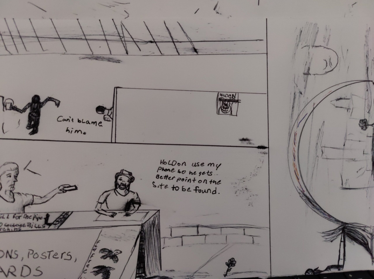 Comic entries of the away forward ink the path