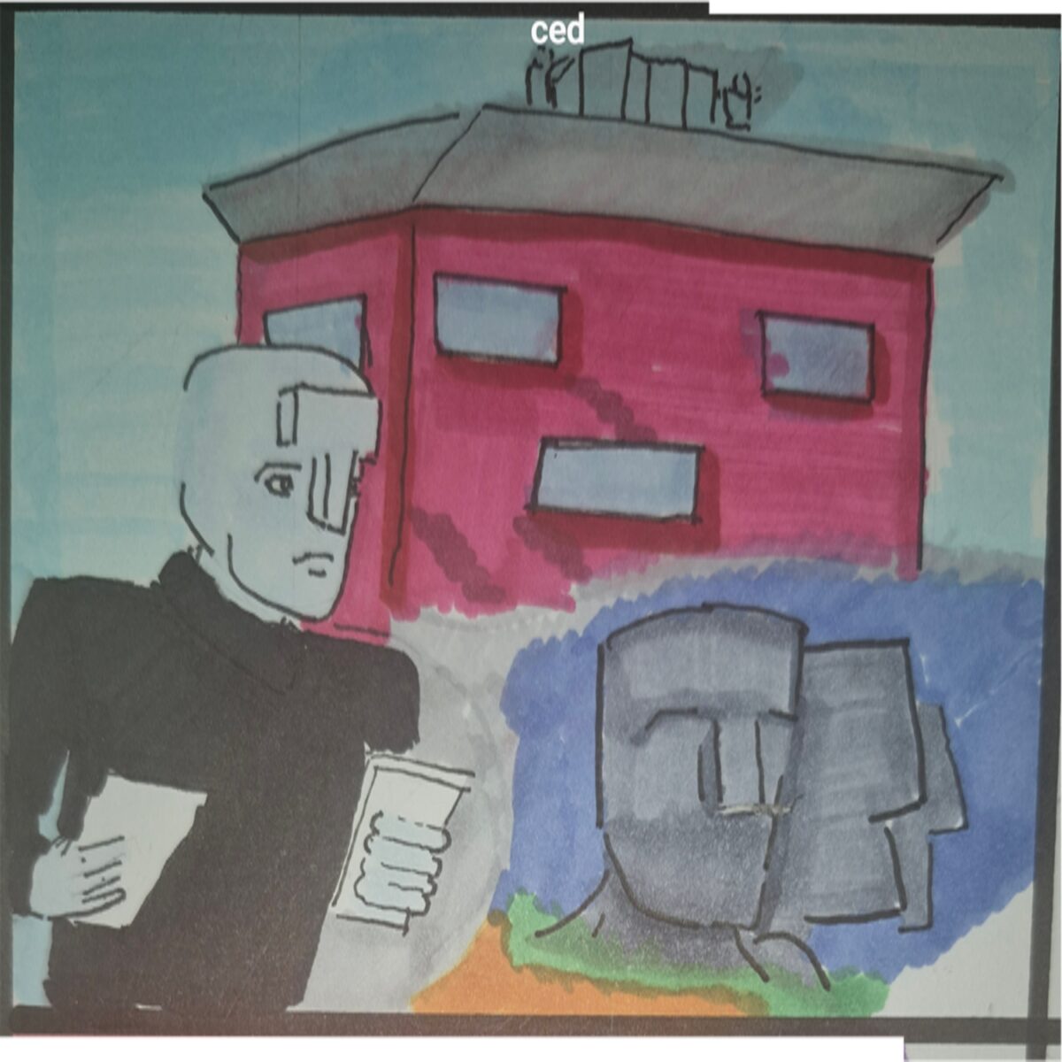 Inked Path: Faded Control of the Fake,  Amongst the frames, away-ink, comic art, comic strips, inkedpath, late to the party, puzzlement, Quibbles of the scribbles, the clone did it, used or not, webcomic