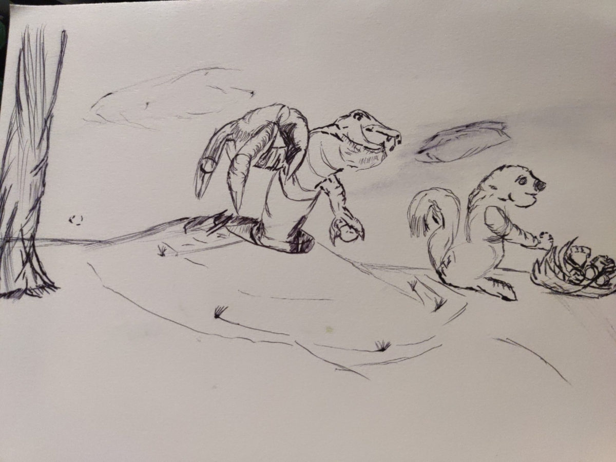 Inked Path: Faded Control of the Fake,  Amongst the frames, away-ink, comic art, comic strips, inkedpath, late to the party, puzzlement, Quibbles of the scribbles, the clone did it, used or not, webcomic