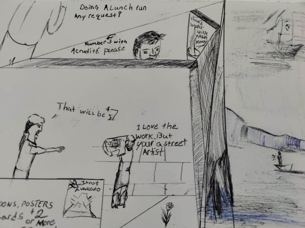 Comic entries of the away forward ink the path