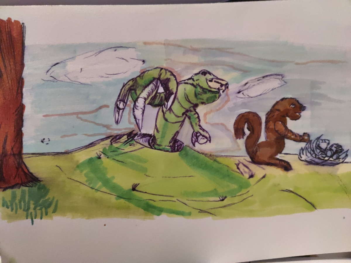 Inked Path: Faded Control of the Fake,  Amongst the frames, away-ink, comic art, comic strips, inkedpath, late to the party, puzzlement, Quibbles of the scribbles, the clone did it, used or not, webcomic