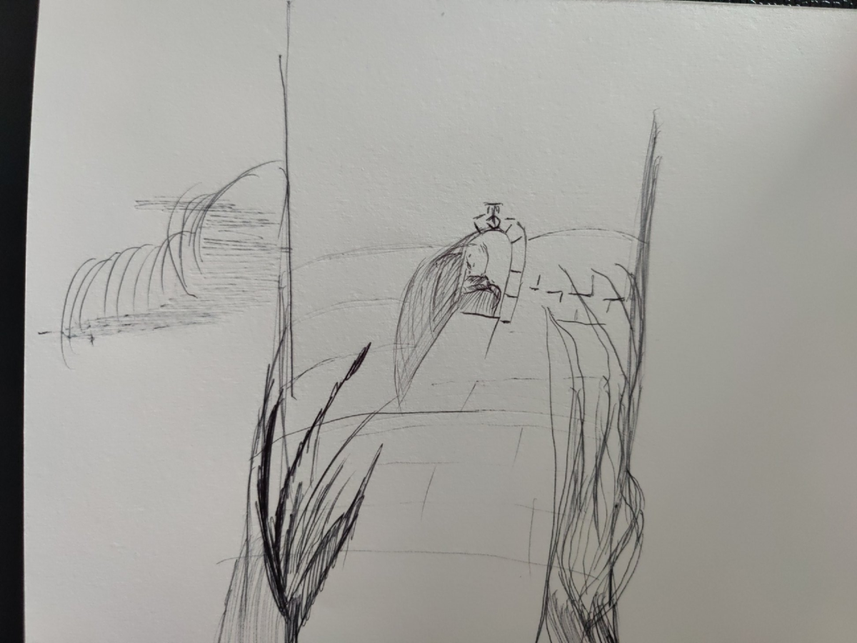 Inked Path: Appearance is adequate even when frightened.,  Amongst the frames, away-ink, comic art, comic strips, inkedpath, late to the party, puzzlement, Quibbles of the scribbles, the clone did it, used or not, webcomic