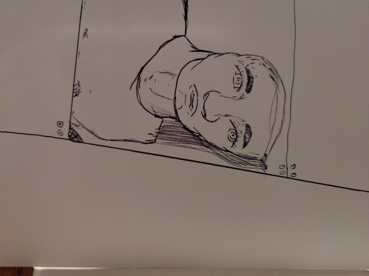 Inked Path: Black and White Twisting the Truth,  Amongst the frames, away-ink, comic art, comic strips, inkedpath, late to the party, puzzlement, Quibbles of the scribbles, the clone did it, used or not, webcomic