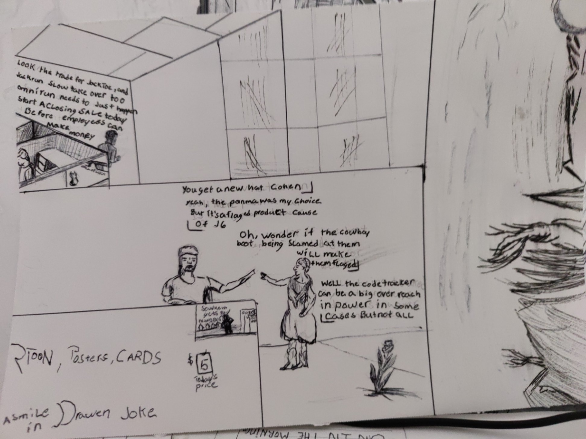 Comic entries of the away forward ink the path