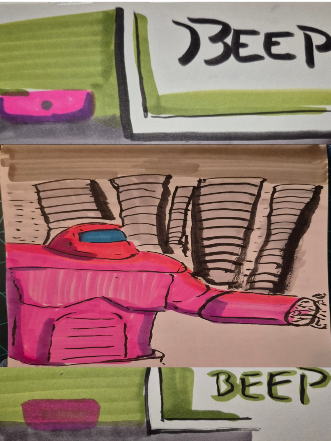 Inked Path: Once Used, Now The Cover, right?, comic art, comic strips, inkedpath, late to the party, puzzlement, Quibbles of the scribbles, the clone did it, used or not, webcomic.