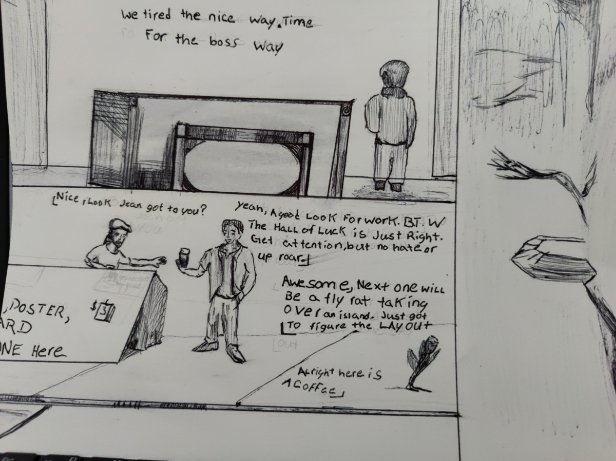 Comic entries of the away forward ink the path