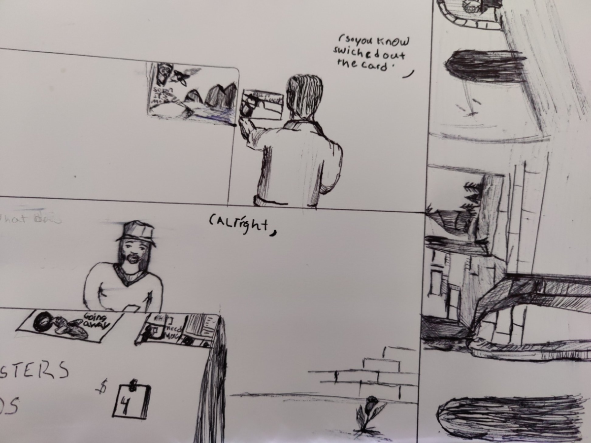 Comic entries of the away forward ink the path