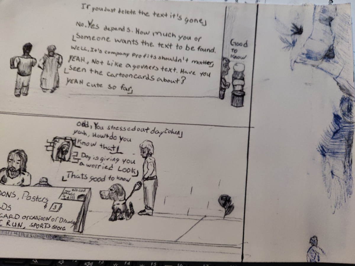 Comic entries of the away forward ink the path