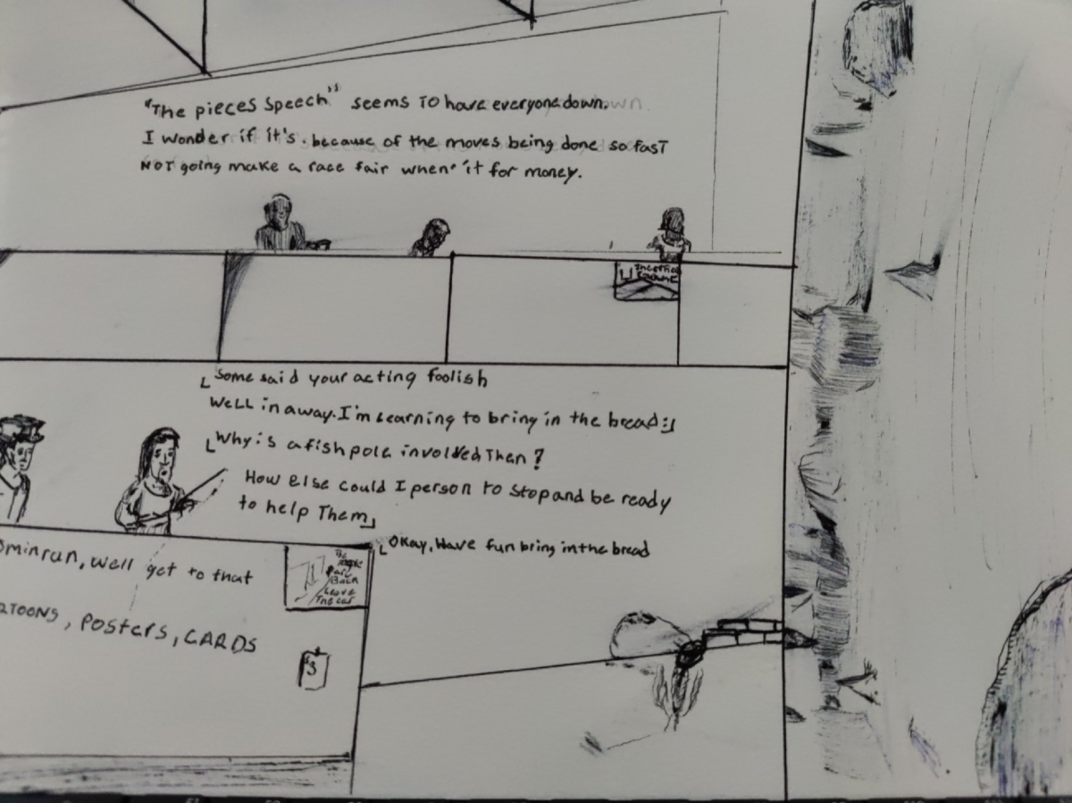 Comic entries of the away forward ink the path