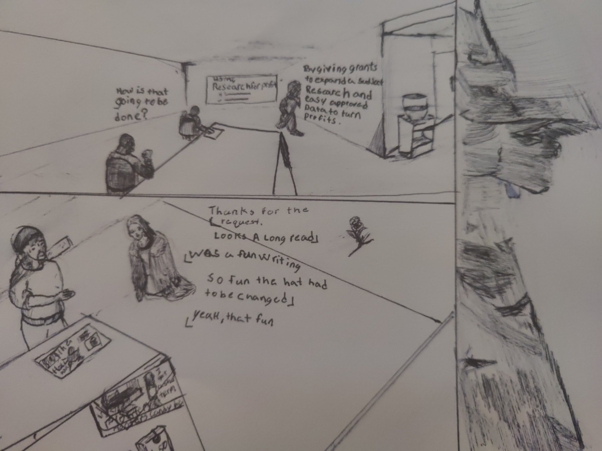 Comic entries of the away forward ink the path