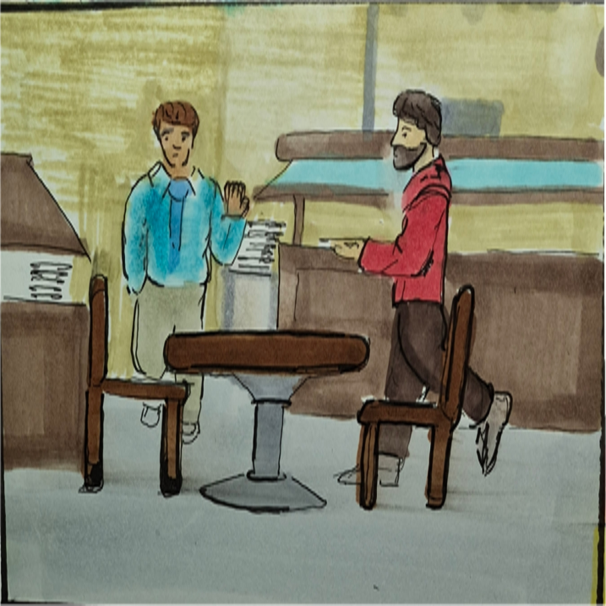 the clone did it, amongst the frames, late to the party, used or not, puzzlement, and quibbles of the scribbles