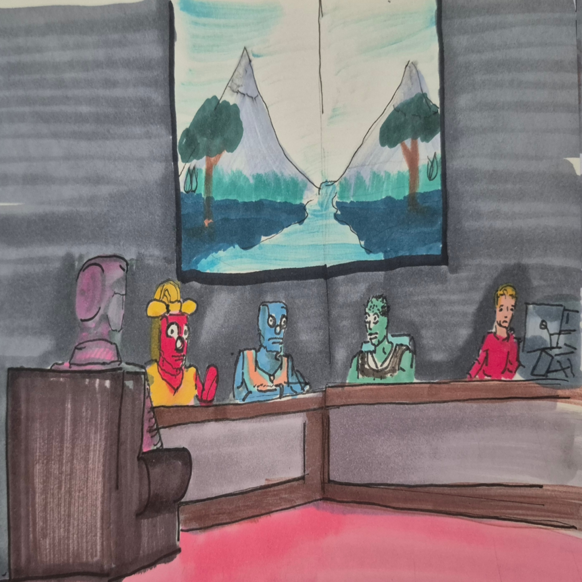 Inked Path: The stillness allows the drawing,  Amongst the frames, away-ink, comic art, comic strips, inkedpath, late to the party, puzzlement, Quibbles of the scribbles, the clone did it, used or not, webcomic