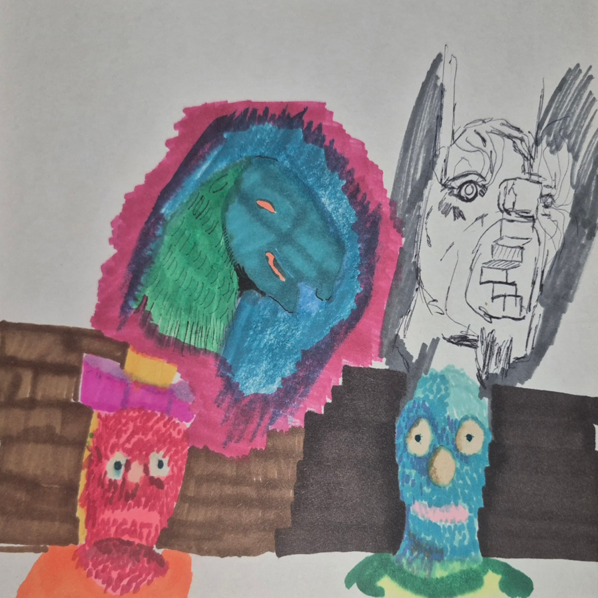 Inked Path: Majority of Contributions Shape the Journey, comic art, comic strips, inkedpath, late to the party, puzzlement, Quibbles of the scribbles, the clone did it, used or not, webcomic.