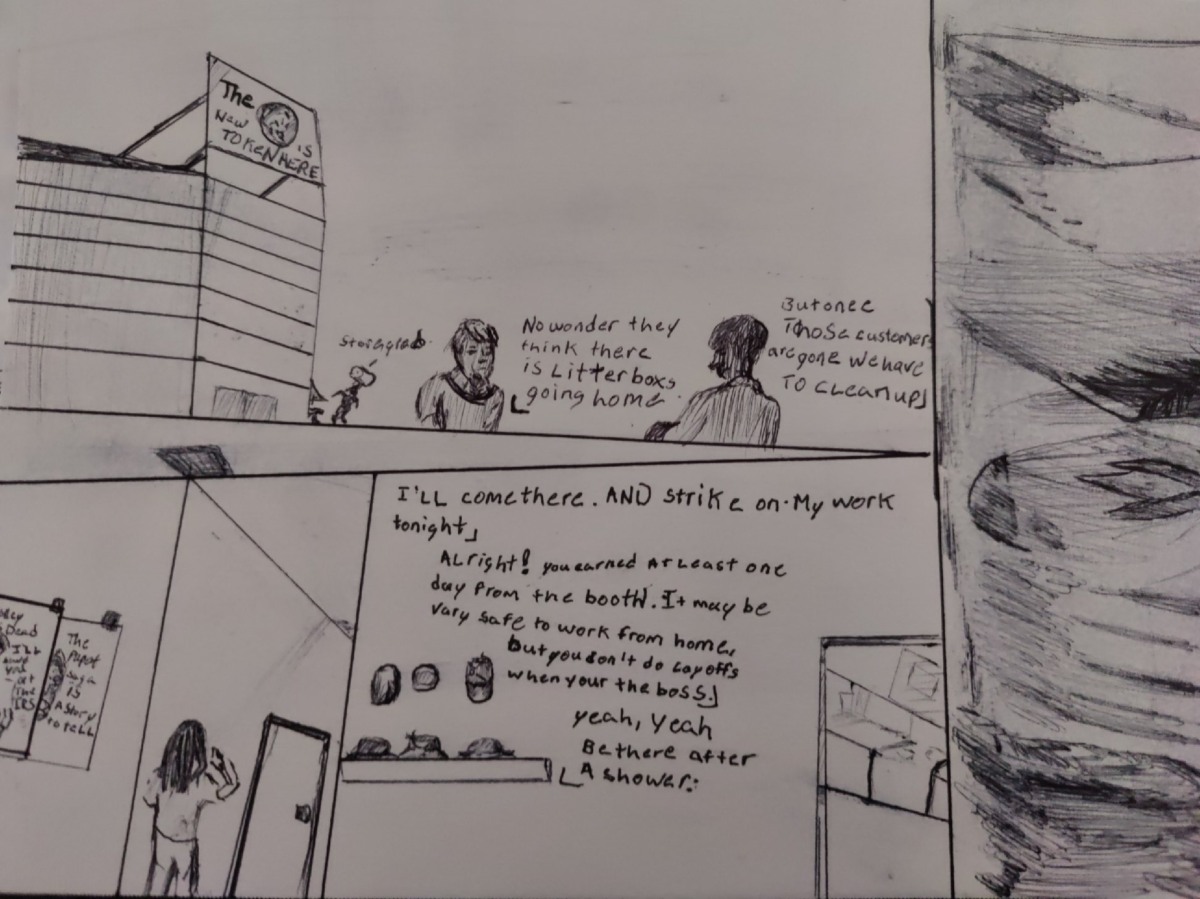 Comic entries of the away forward ink the path