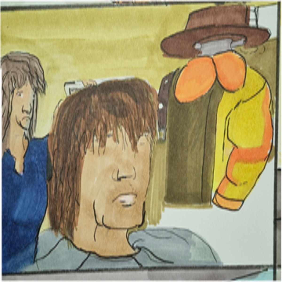 the clone did it, amongst the frames, late to the party, used or not, puzzlement, and quibbles of the scribbles