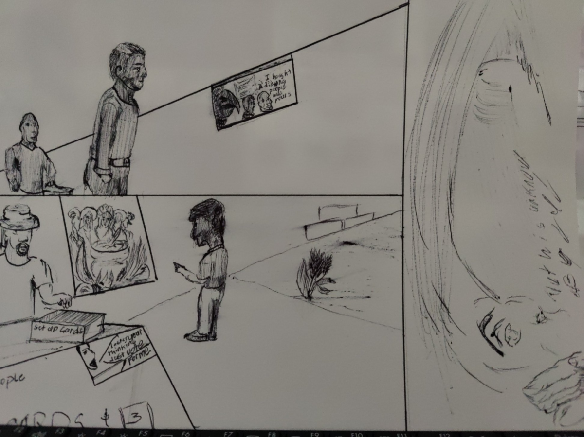 Comic entries of the away forward ink the path