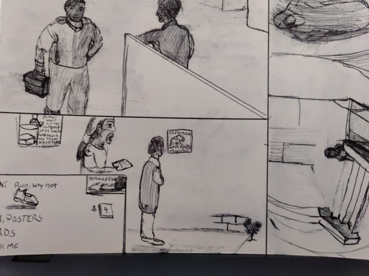 Comic entries of the away forward ink the path