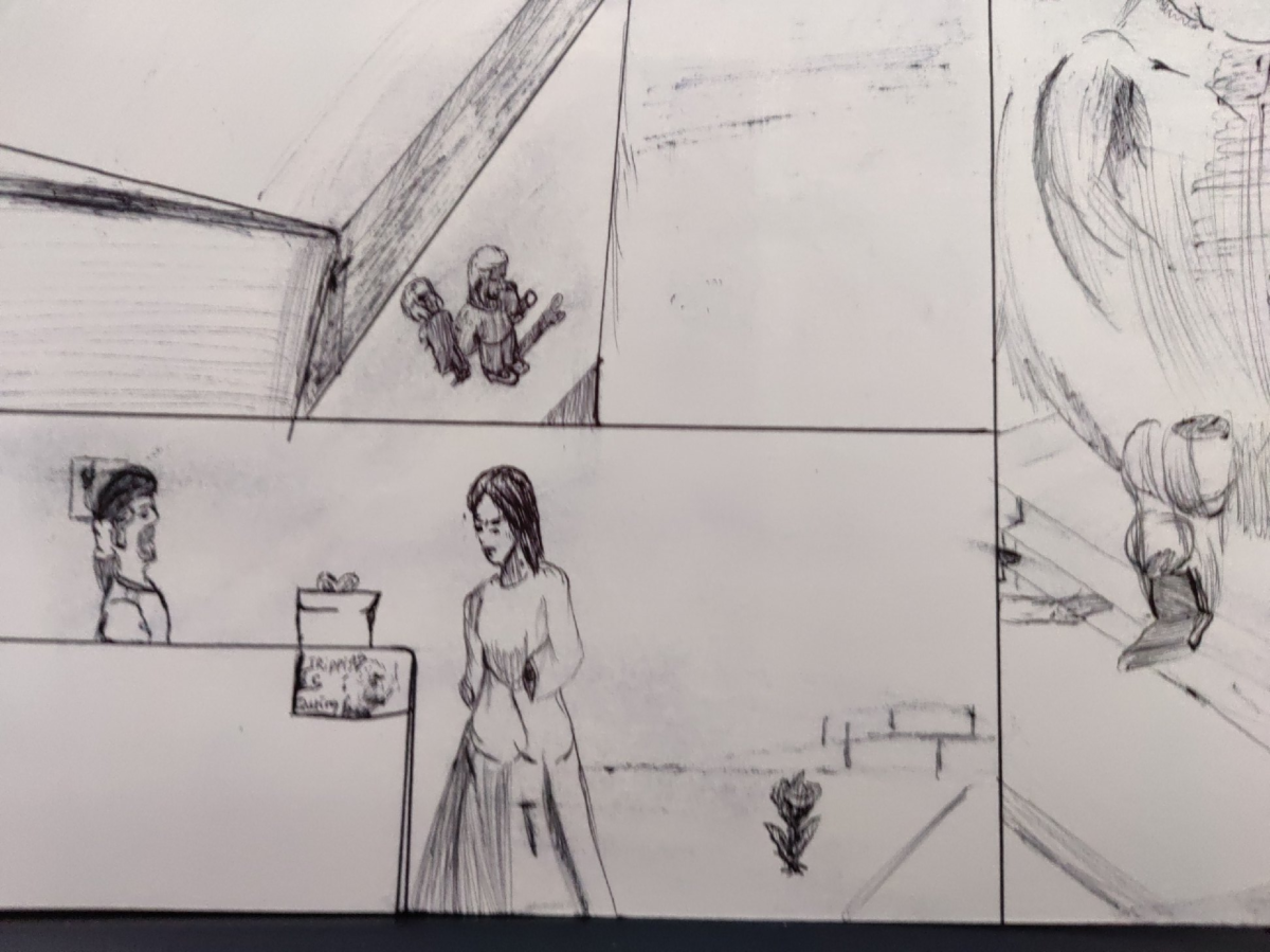 Comic entries of the away forward ink the path