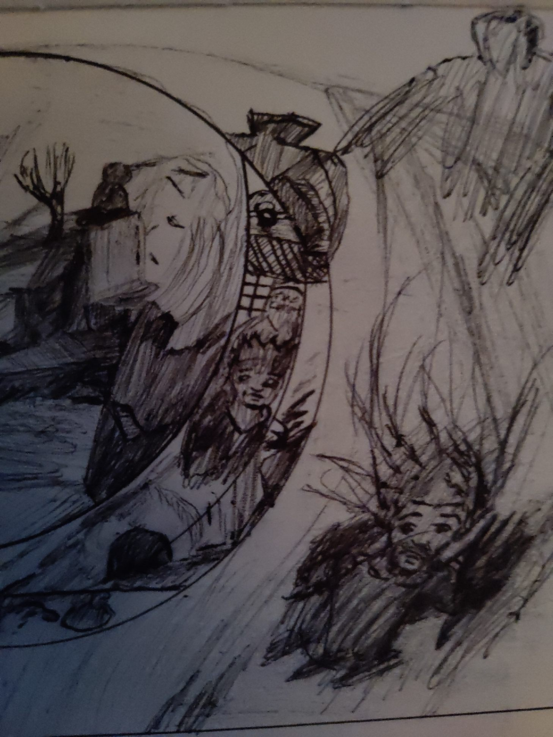 Comic entries of the away forward ink the path