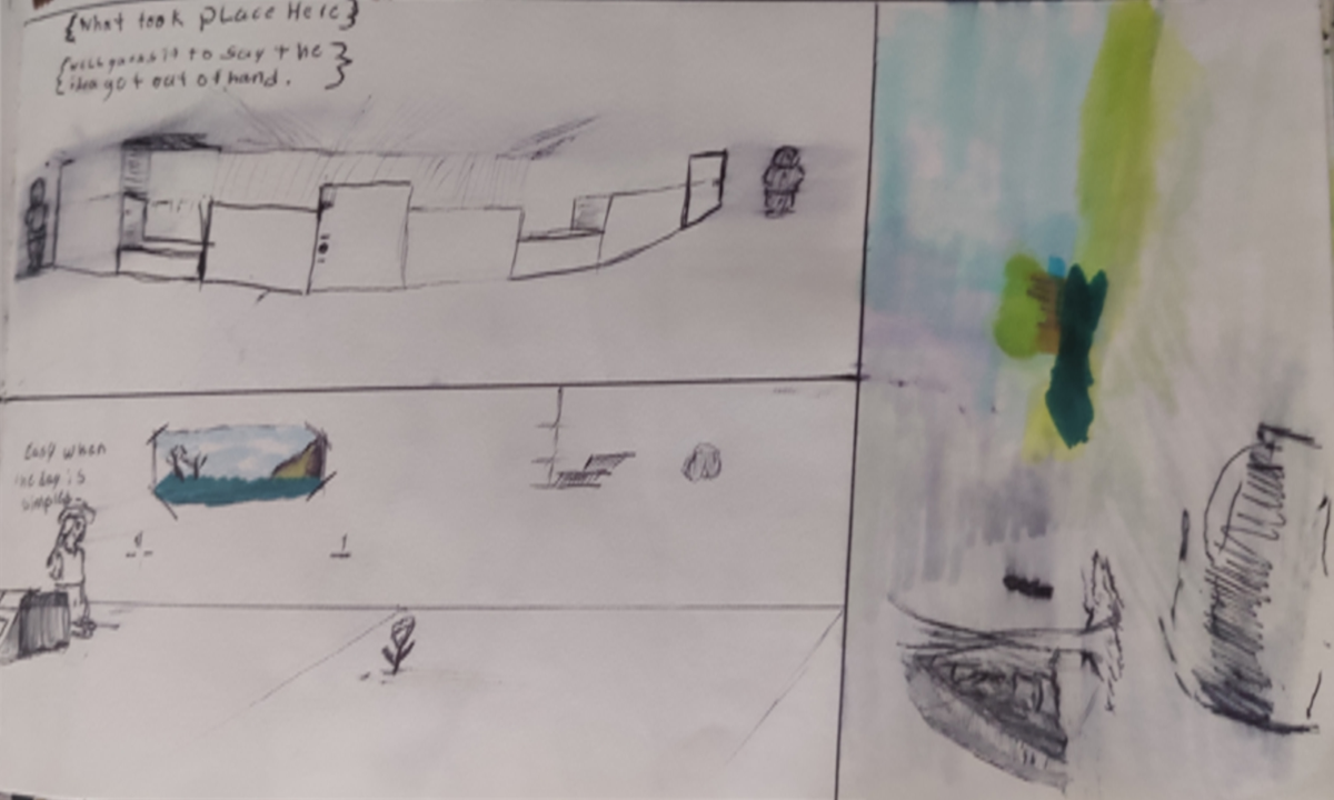 Comic entries of the away forward ink the path