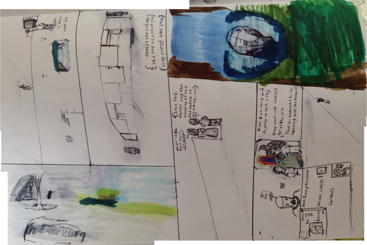 Comic entries of the away forward ink the path