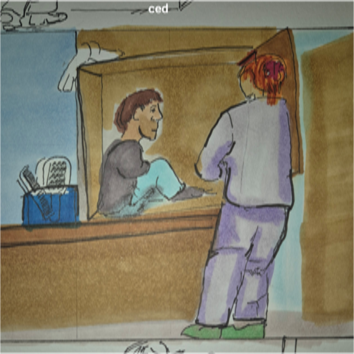 Inked Path: A clown is given a clue.
Amongst the frames, away-ink, comic art, comic strips, inkedpath, late to the party, puzzlement, Quibbles of the scribbles, the clone did it, used or not, webcomic