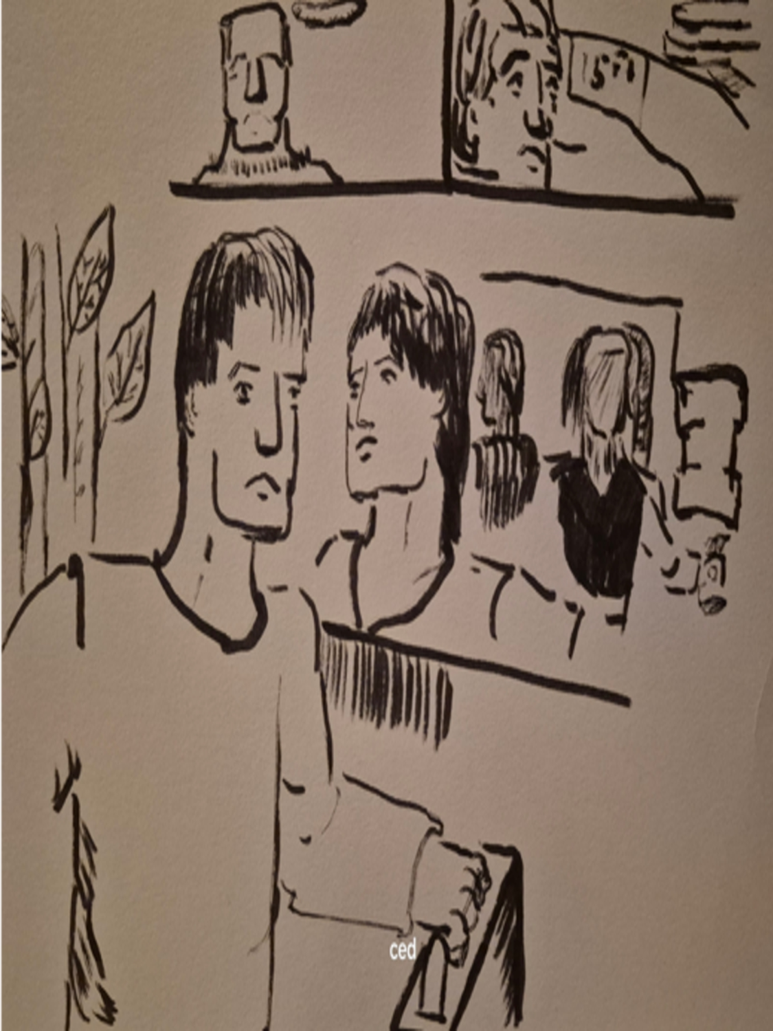 Inked Path: Floating Head Masked in The Bog
Amongst the frames, away-ink, comic art, comic strips, inkedpath, late to the party, puzzlement, Quibbles of the scribbles, the clone did it, used or not, webcomic