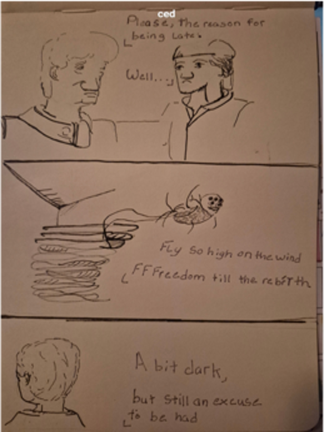 Inked Path: The maze for 2 is told.
Amongst the frames, away-ink, comic art, comic strips, inkedpath, late to the party, puzzlement, Quibbles of the scribbles, the clone did it, used or not, webcomic