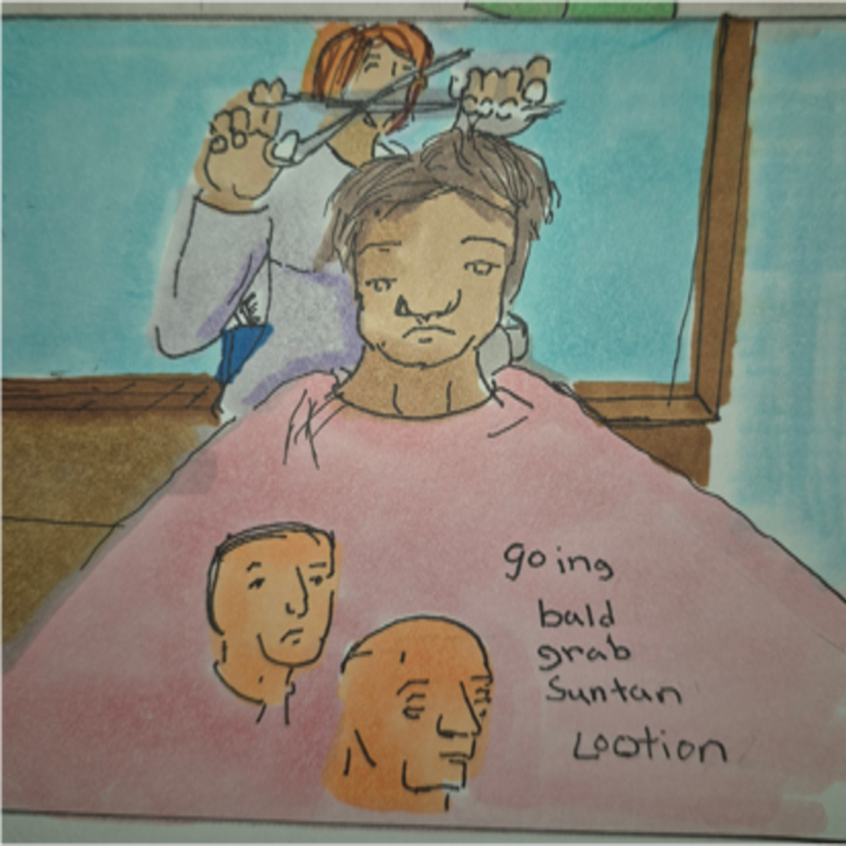 Inked Path: A clown is given a clue.
Amongst the frames, away-ink, comic art, comic strips, inkedpath, late to the party, puzzlement, Quibbles of the scribbles, the clone did it, used or not, webcomic