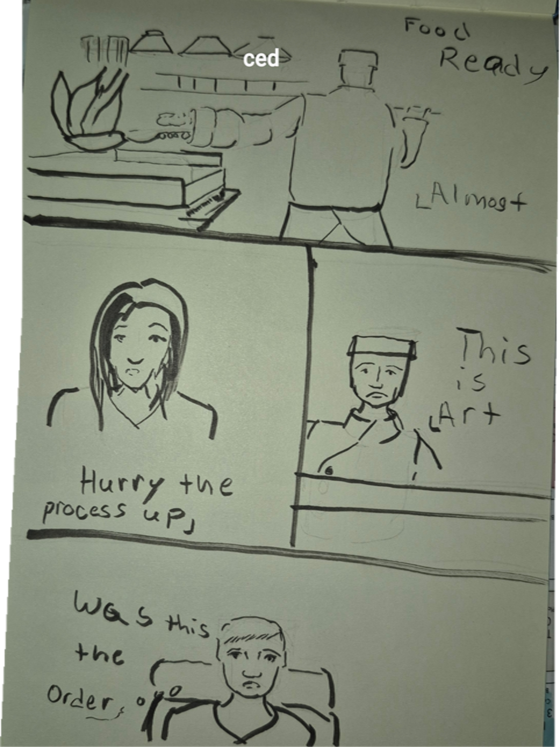 Comic panel for the fiefdom of the late to the party. A on going comic strip that adds context to the dreaming meaning debts of the quibbles of the scribbles on the inked path. Where each comic is hand-drawn in ink.