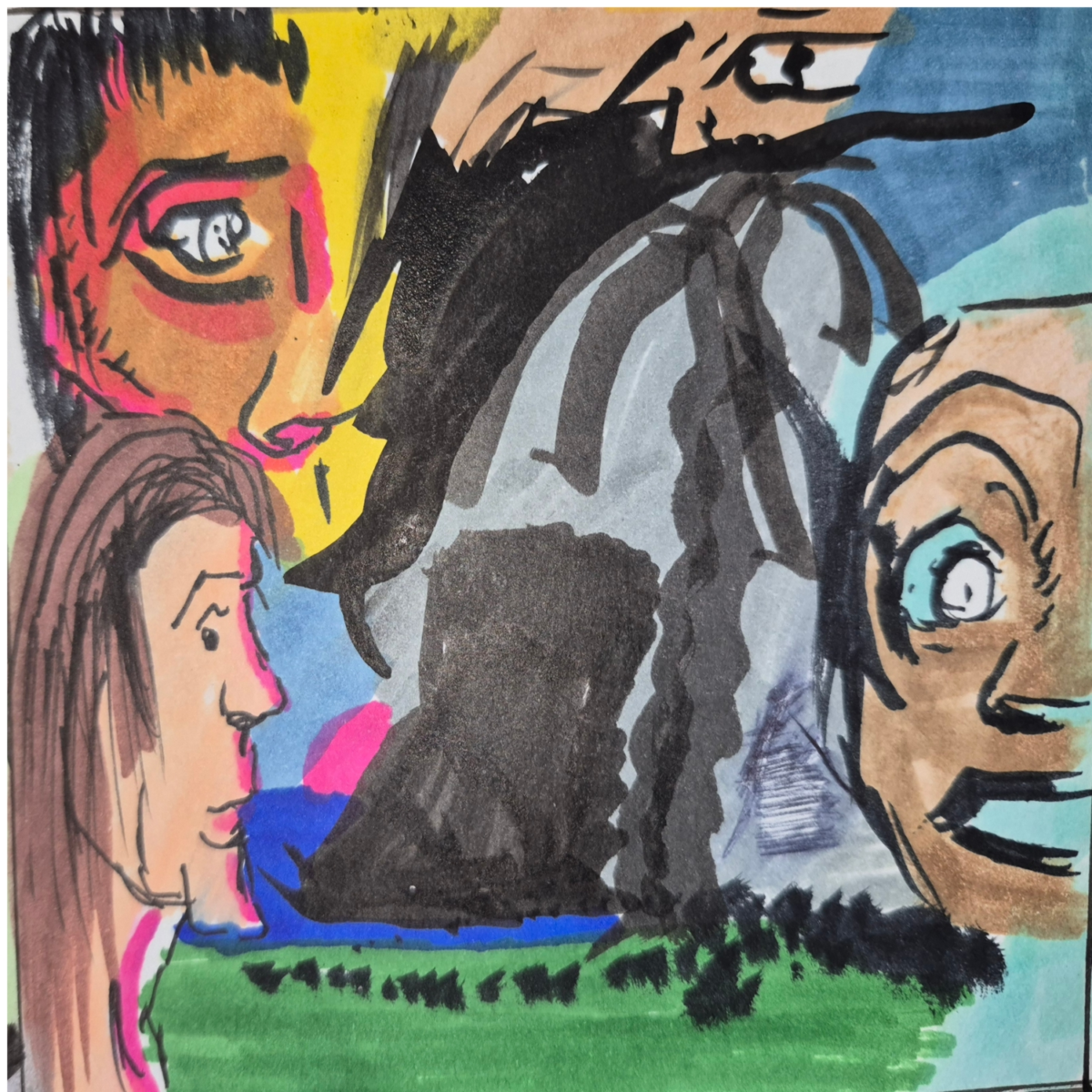 Inked Path: Floating Head Masked in The Bog
Amongst the frames, away-ink, comic art, comic strips, inkedpath, late to the party, puzzlement, Quibbles of the scribbles, the clone did it, used or not, webcomic