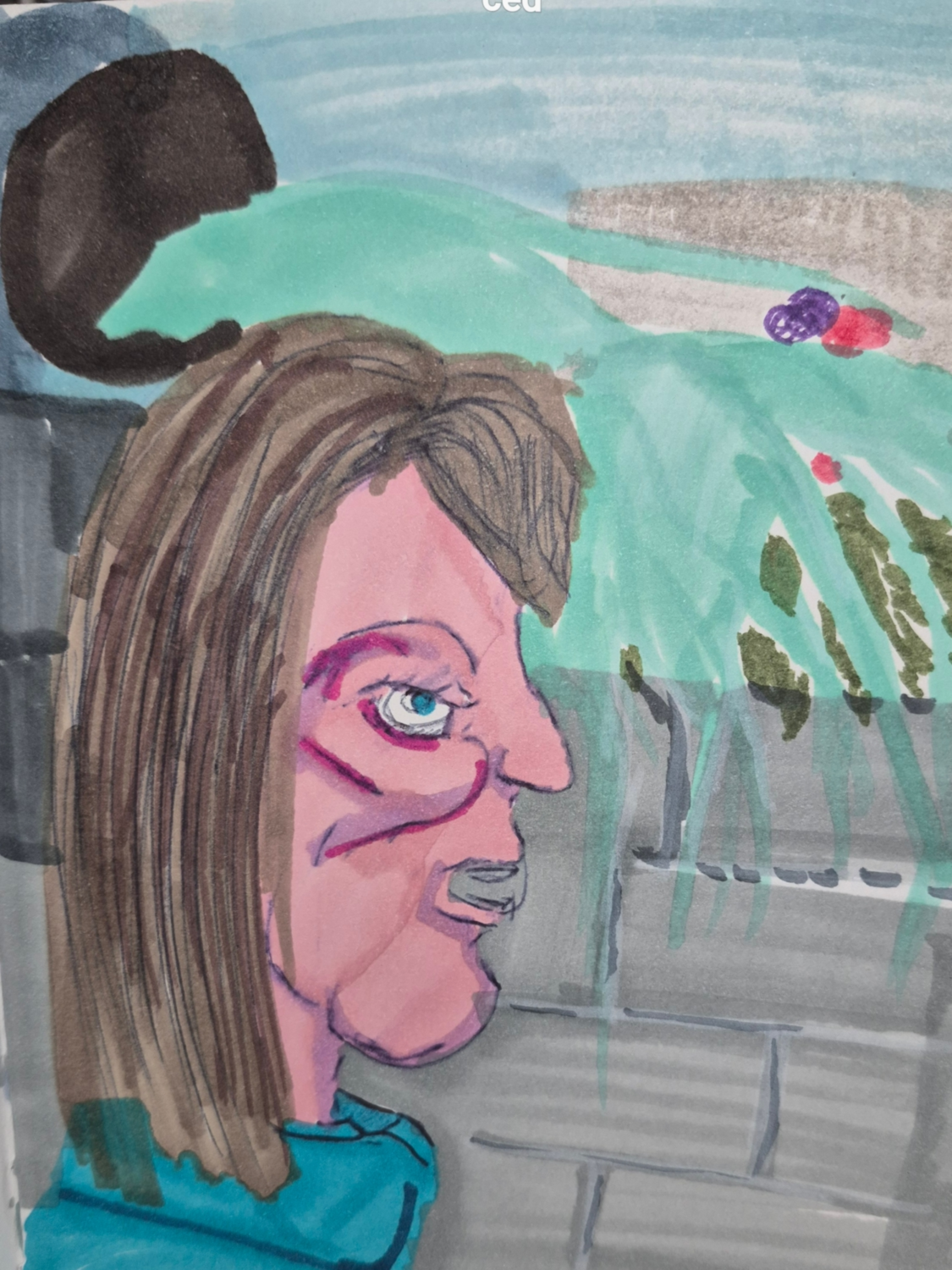 Inked Path: Faded Control of the Fake,  Amongst the frames, away-ink, comic art, comic strips, inkedpath, late to the party, puzzlement, Quibbles of the scribbles, the clone did it, used or not, webcomic