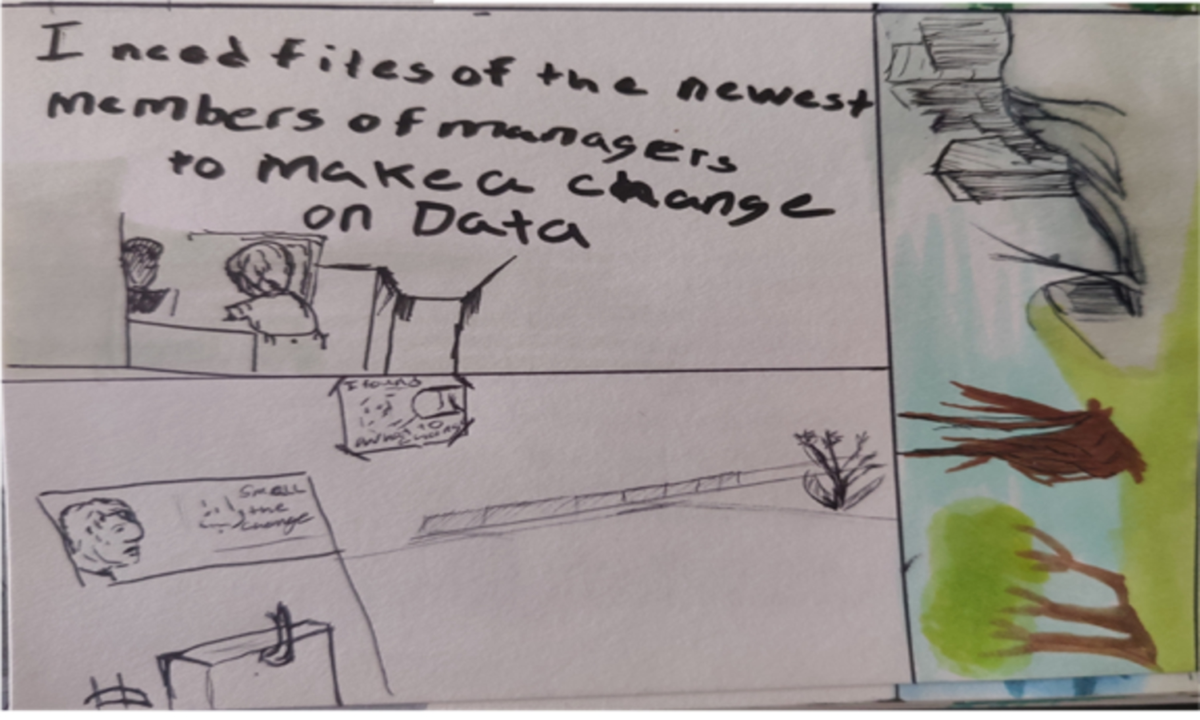 Comic entries of the away forward ink the path