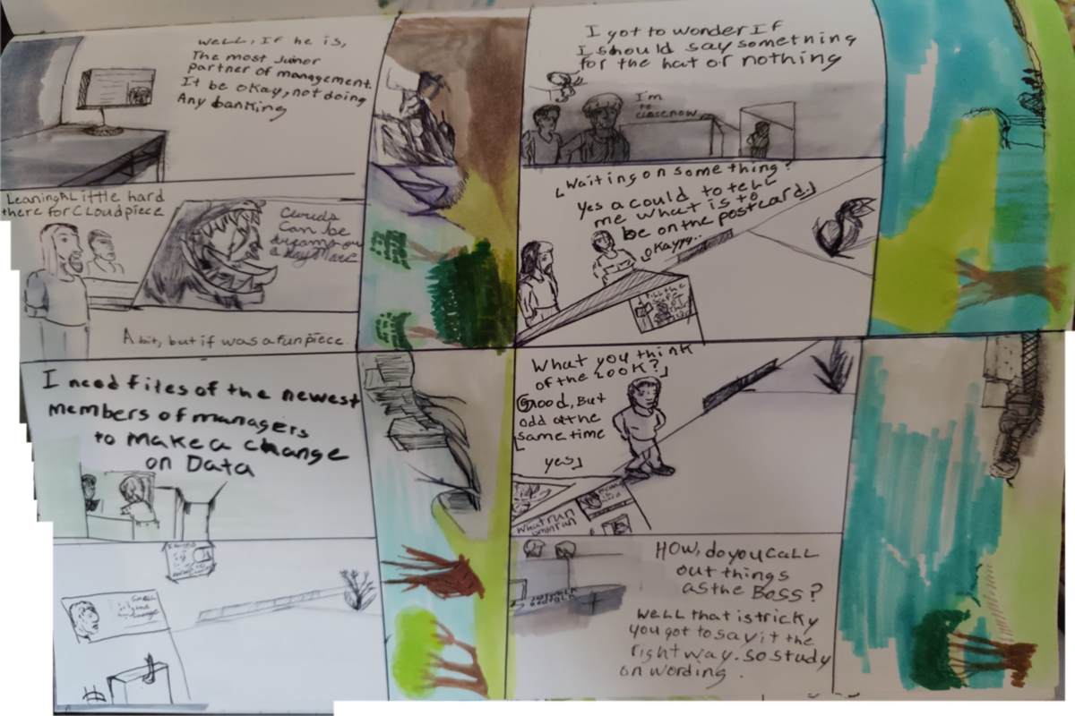 Comic entries of the away forward ink the path