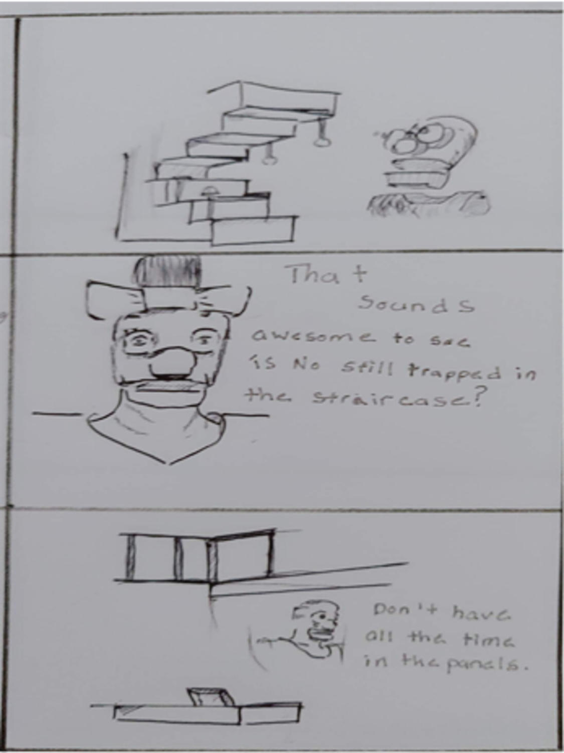 Inked path:  How is a Tunnel, Strings One Guided Path?
Amongst the frames, away-ink, comic art, comic strips, inkedpath, late to the party, puzzlement, Quibbles of the scribbles, the clone did it, used or not, webcomic