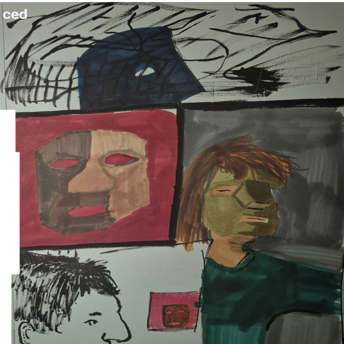 Inked Path: Floating Head Masked in The Bog
Amongst the frames, away-ink, comic art, comic strips, inkedpath, late to the party, puzzlement, Quibbles of the scribbles, the clone did it, used or not, webcomic