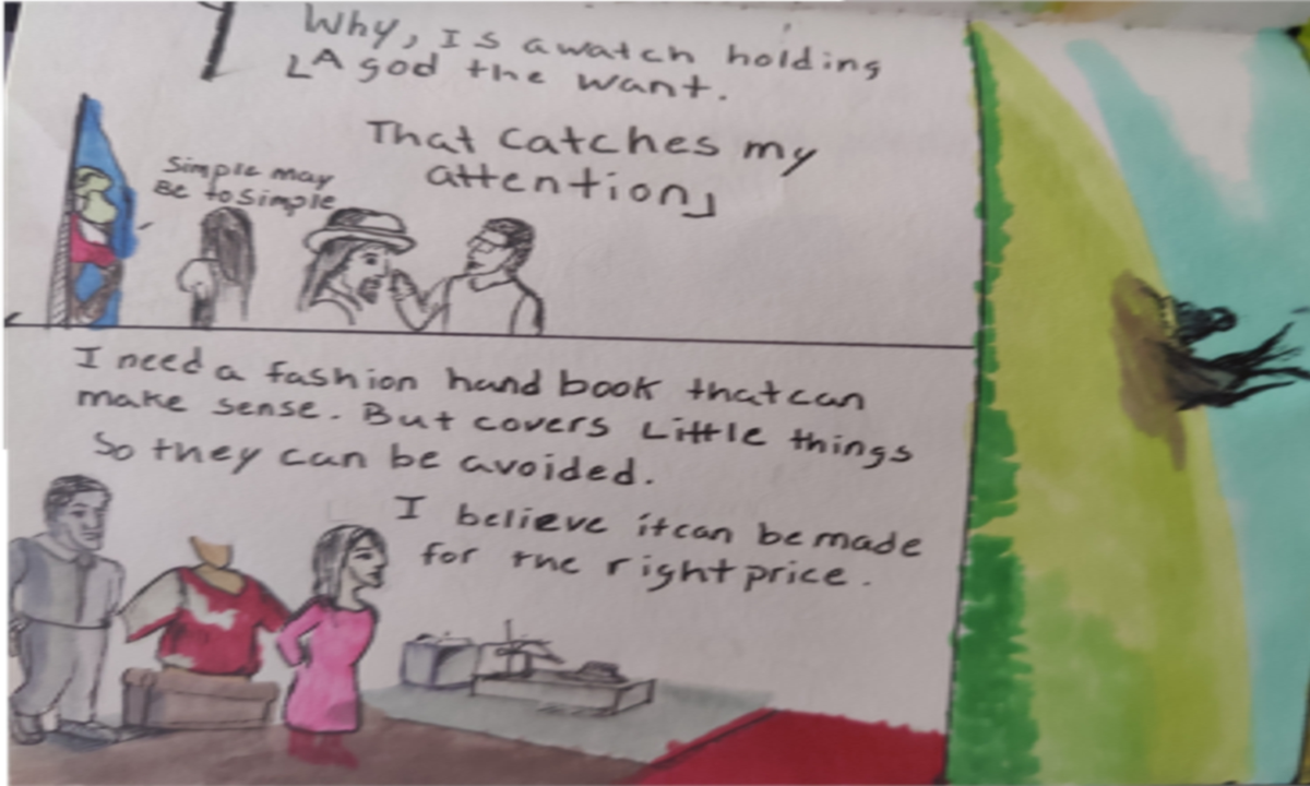 Comic entries of the away forward ink the path