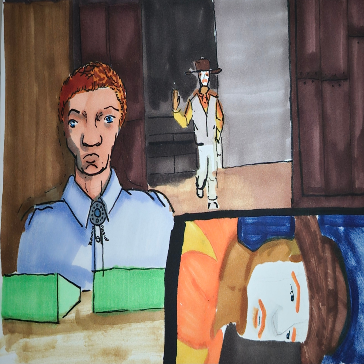 Inked path: The move makes a massive difference.
Amongst the frames, away-ink, comic art, comic strips, inkedpath, late to the party, puzzlement, Quibbles of the scribbles, the clone did it, used or not, webcomic