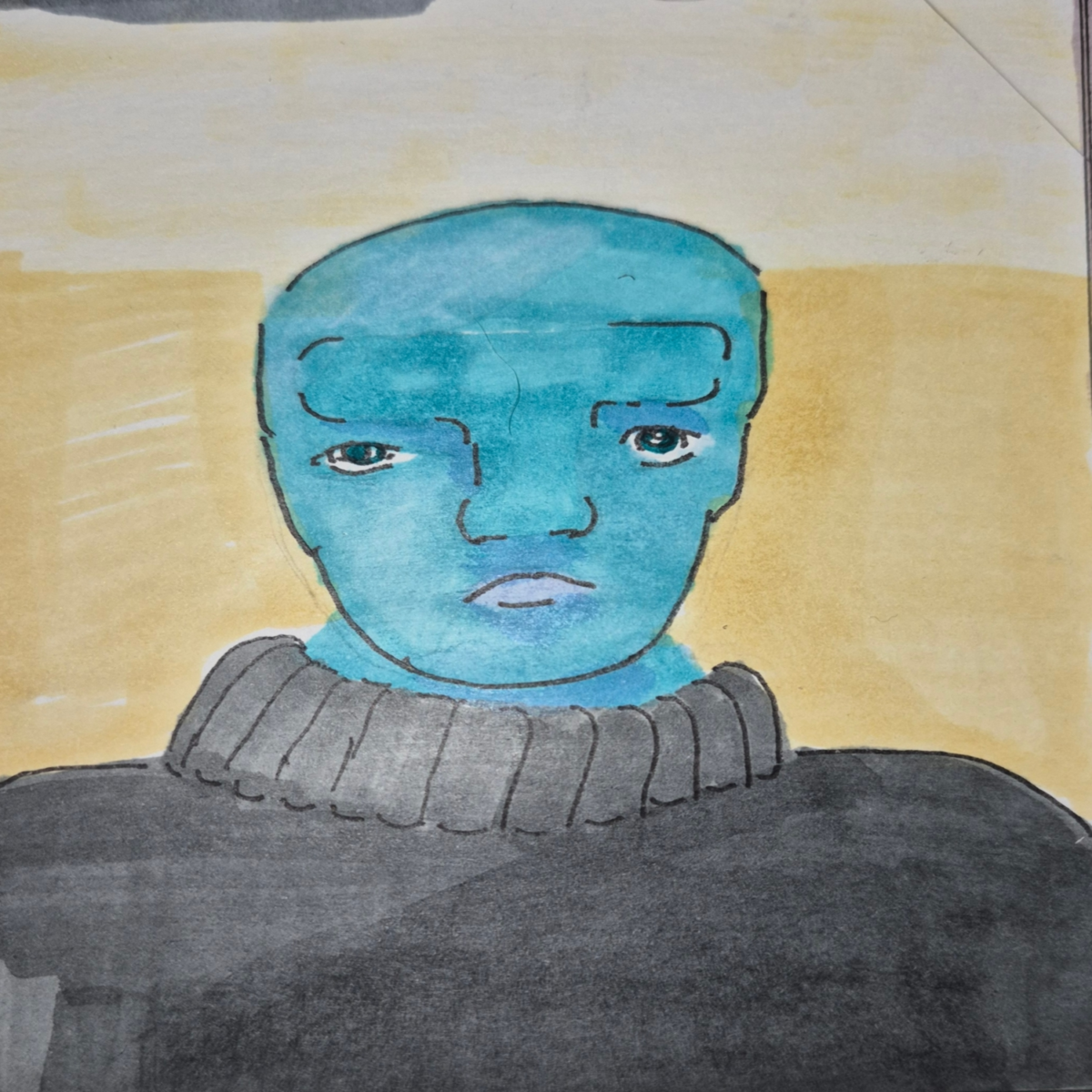 Inked Path: Unmoved by the botanical arrangement’s allure, comic art, comic strips, inkedpath, late to the party, puzzlement, Quibbles of the scribbles, the clone did it, used or not, webcomic