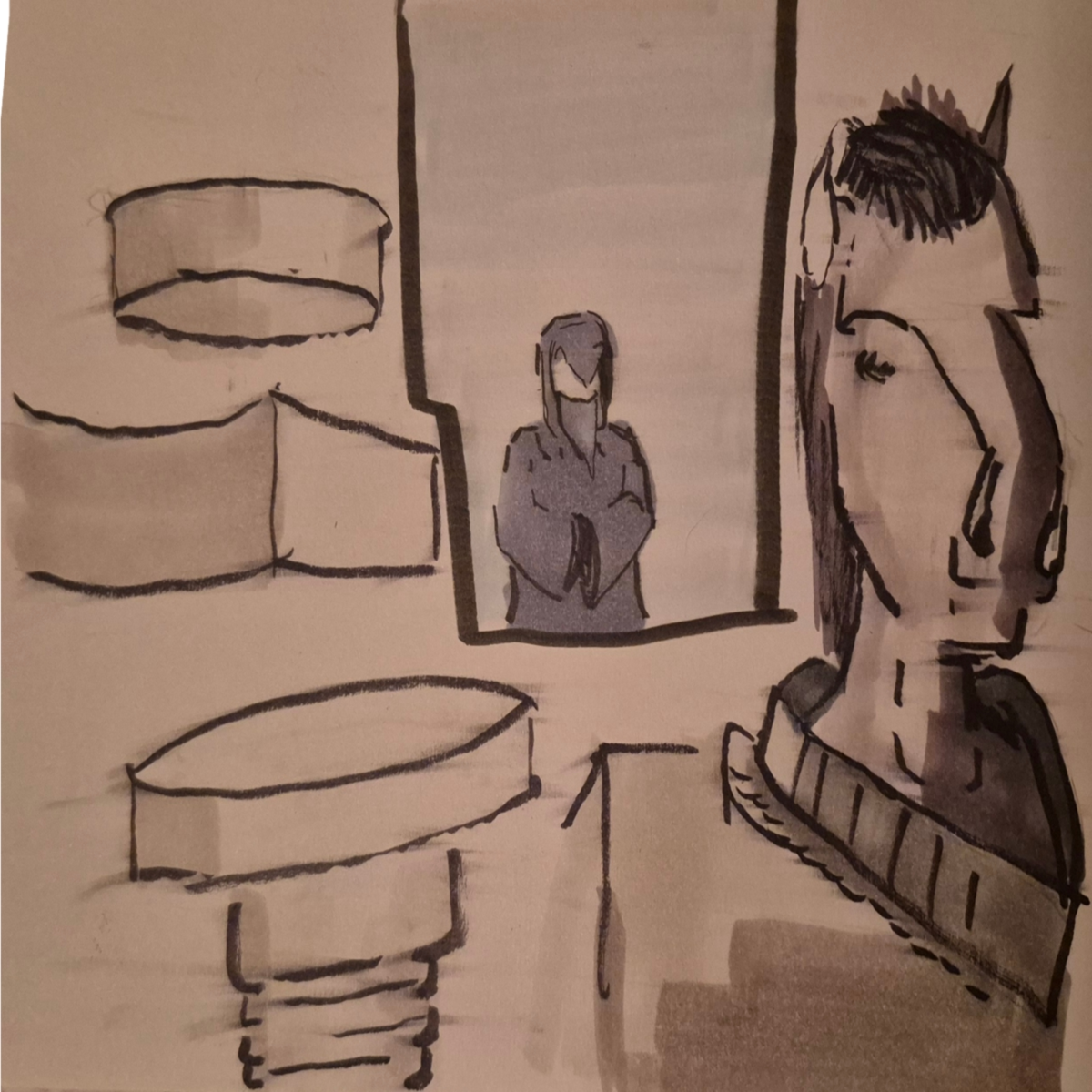 Inked Path: The madness or the crazy, which?
Amongst the frames, away-ink, comic art, comic strips, inkedpath, late to the party, puzzlement, Quibbles of the scribbles, the clone did it, used or not, webcomic