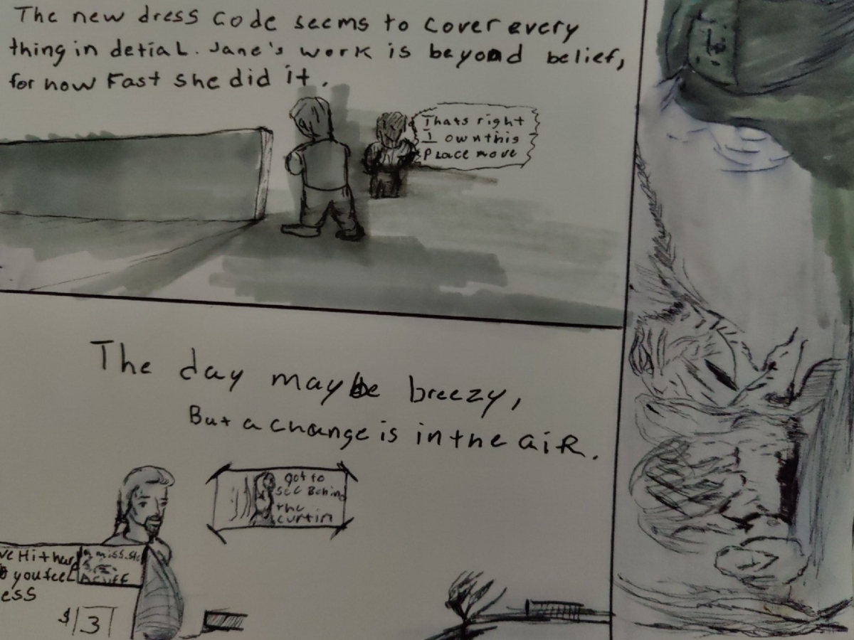 Comic entries of the away forward ink the path