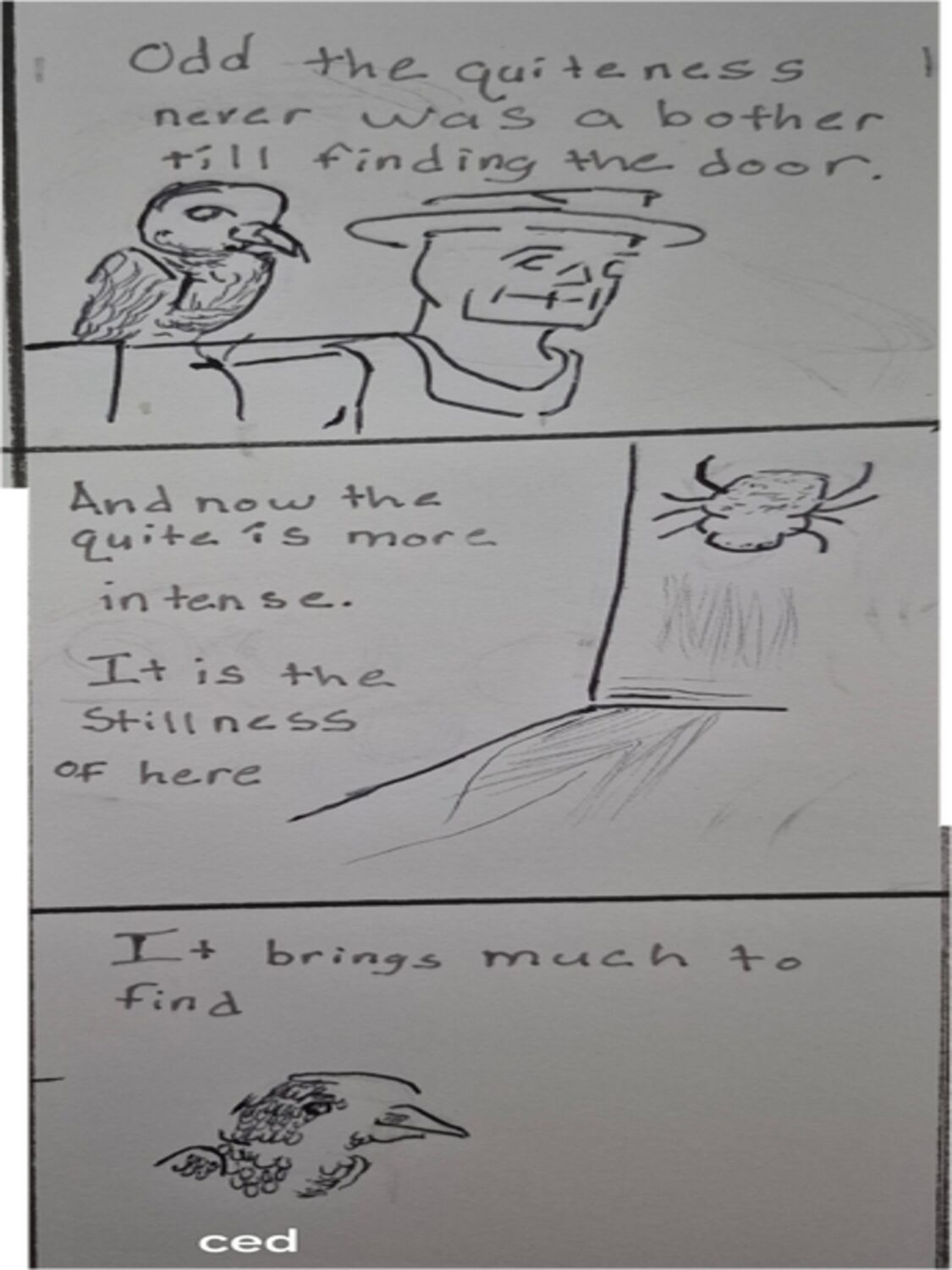 Inked Path: One history to explain in more detail
Amongst the frames, away-ink, comic art, comic strips, inkedpath, late to the party, puzzlement, Quibbles of the scribbles, the clone did it, used or not, webcomic